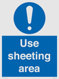 MV13386: Use sheeting area