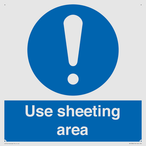 MV13386: Use sheeting area
