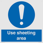MV13386: Use sheeting area