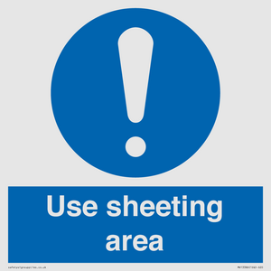 MV13386: Use sheeting area