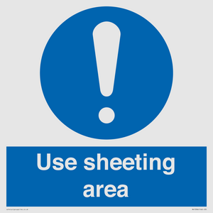 MV13386: Use sheeting area