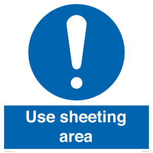 MV13386: Use sheeting area