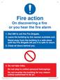 MV13418: Basic Fire Action Notice