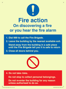 MV13418: Basic Fire Action Notice
