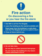 MV13418: Basic Fire Action Notice