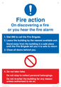 MV13418: Basic Fire Action Notice