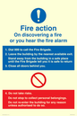 MV13418: Basic Fire Action Notice