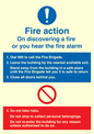 MV13418: Basic Fire Action Notice