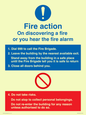 MV13418: Basic Fire Action Notice