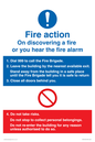 MV13418: Basic Fire Action Notice