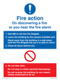 MV13418: Basic Fire Action Notice