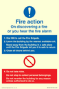 MV13418: Basic Fire Action Notice
