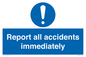 MV13531: Report all accidents immediately
