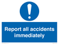 MV13531: Report all accidents immediately