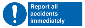 MV13531: Report all accidents immediately