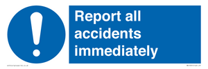 MV13531: Report all accidents immediately
