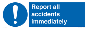 MV13531: Report all accidents immediately
