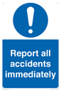 MV13531: Report all accidents immediately