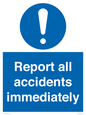 MV13531: Report all accidents immediately