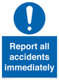 MV13531: Report all accidents immediately