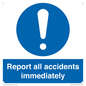 MV13531: Report all accidents immediately