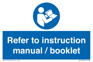 MV13922: Refer to instruction manual