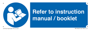 MV13922: Refer to instruction manual