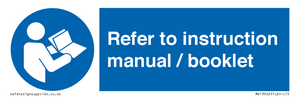 MV13922: Refer to instruction manual