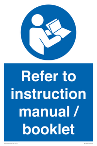 MV13922: Refer to instruction manual