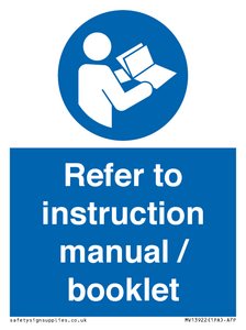 MV13922: Refer to instruction manual