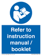 MV13922: Refer to instruction manual