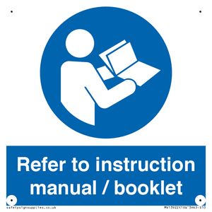 MV13922: Refer to instruction manual