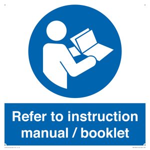 MV13922: Refer to instruction manual