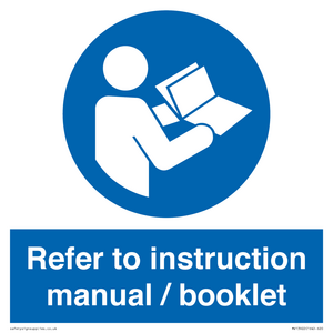 MV13922: Refer to instruction manual