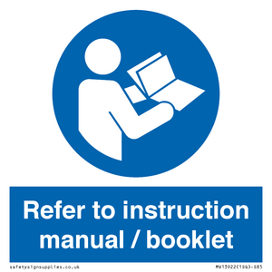MV13922: Refer to instruction manual