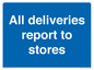 MV14431: All deliveries report to stores