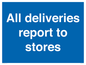 MV14431: All deliveries report to stores