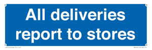 MV14431: All deliveries report to stores