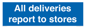 MV14431: All deliveries report to stores