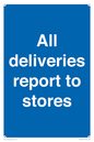 MV14431: All deliveries report to stores