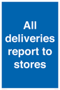 MV14431: All deliveries report to stores