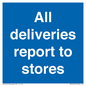 MV14431: All deliveries report to stores