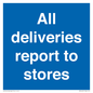 MV14431: All deliveries report to stores