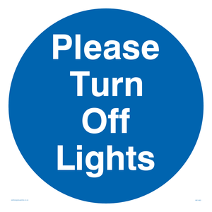 MV1463: Please turn off lights