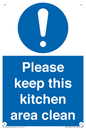 MV14640: Please keep this kitchen area clean