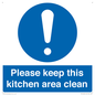 MV14640: Please keep this kitchen area clean