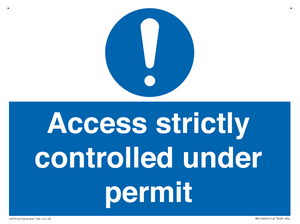 MV14649: Access strictly controlled under permit