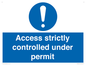 MV14649: Access strictly controlled under permit