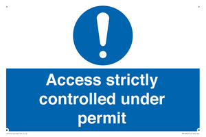 MV14649: Access strictly controlled under permit