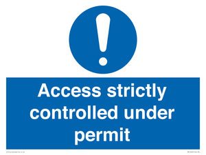 MV14649: Access strictly controlled under permit